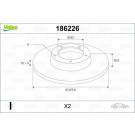 Valeo | Bremsscheibe | 186226