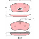 GDB1636 Bremsbelagsatz, Scheibenbremse COTEC GDB1636 Bremsbelagsatz, Scheibenbremse COTEC