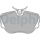 Delphi | Bremsbelagsatz, Scheibenbremse | LP596