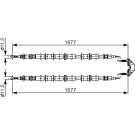 1 987 482 141 Seilzug, Feststellbremse 1 987 482 141 Seilzug, Feststellbremse