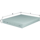 LA 189 Filter, Innenraumluft