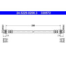 ATE | Bremsschlauch | 24.5229-0200.3