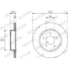 DDF2786C Bremsscheibe PREMIER