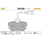 301650 Bremsbelagsatz, Scheibenbremse ESSENTIAL