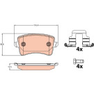 GDB2107 Bremsbelagsatz, Scheibenbremse GDB2107 Bremsbelagsatz, Scheibenbremse
