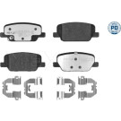 Meyle Bremsbelagsatz, Scheibenbremse MEYLE-PD: Advanced performance and design 025 261 4216/PD