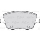 Valeo | Bremsbelagsatz, Scheibenbremse | 301667