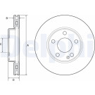 Delphi | Bremsscheibe | BG4554C
