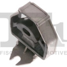 213-929 Halter, Abgasanlage