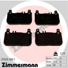 Zimmermann | Bremsbelagsatz, Scheibenbremse | 25505.180.1