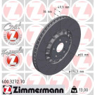 Zimmermann | Bremsscheibe | 600.3272.70