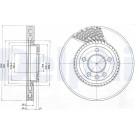 Delphi | Bremsscheibe | BG9892