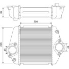 Valeo | Ladeluftkühler | 822901