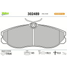 Valeo Bremsbelagsatz, Scheibenbremse ESSENTIAL 302489 Valeo Bremsbelagsatz, Scheibenbremse ESSENTIAL 302489