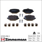 Zimmermann Bremsbelagsatz, Scheibenbremse 22723.190.3