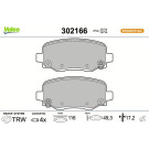 Valeo Bremsbelagsatz, Scheibenbremse ESSENTIAL 302166