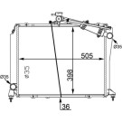 Mahle | Kühler, Motorkühlung | CR 1572 000S