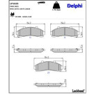 Delphi Bremsbelagsatz, Scheibenbremse LP1625