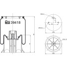 FEBI BILSTEIN 39418 Federbalg, Luftfederung