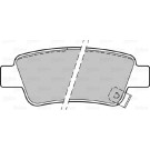 Valeo | Bremsbelagsatz, Scheibenbremse | 301039 Valeo | Bremsbelagsatz, Scheibenbremse | 301039