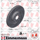600.3243.54 Bremsscheibe BLACK Z