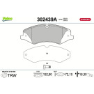 Valeo | Bremsbelagsatz, Scheibenbremse | 302439A