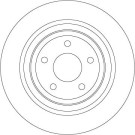 DF6872 Bremsscheibe DF6872 Bremsscheibe