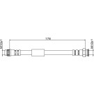 4111843 Bremsschlauch GREENPARTS