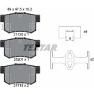 Textar Bremsbelagsatz, Scheibenbremse Q+ 2172001 Textar Bremsbelagsatz, Scheibenbremse Q+ 2172001