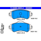 13.0460-2603.2 Bremsbelagsatz, Scheibenbremse 13.0460-2603.2 Bremsbelagsatz, Scheibenbremse
