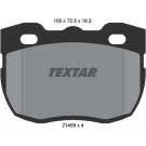Textar | Bremsbelagsatz, Scheibenbremse | 2145901