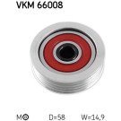 SKF | Spannrolle, Keilrippenriemen | VKM 66008