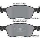 Textar Bremsbelagsatz, Scheibenbremse Q+ 2274801