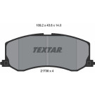 Textar | Bremsbelagsatz, Scheibenbremse | 2173001