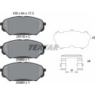 2511901 Bremsbelagsatz, Scheibenbremse Q+