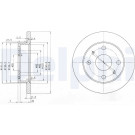 Delphi | Bremsscheibe | BG3561