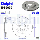 Delphi | Bremsscheibe | BG3036