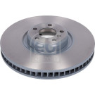 FEBI BILSTEIN 193351 Bremsscheibe für BMW X5, X6 Vorderachse links, 395x36mm, 5x120, innenbelüftet, beschichtet, hochgekohlt