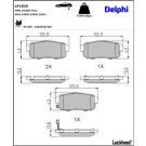 Delphi Bremsbelagsatz, Scheibenbremse LP1829
