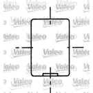 Valeo | Relais, Arbeitsstrom | 643824