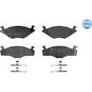 025 208 8717 Bremsbelagsatz, Scheibenbremse MEYLE-ORIGINAL: True to OE.