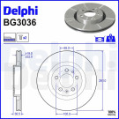 Delphi | Bremsscheibe | BG3036
