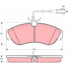 GDB1426 Bremsbelagsatz, Scheibenbremse GDB1426 Bremsbelagsatz, Scheibenbremse