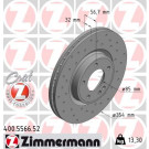 Zimmermann | Bremsscheibe | 400.5566.52
