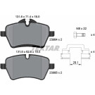 2398404 Bremsbelagsatz, Scheibenbremse Q+