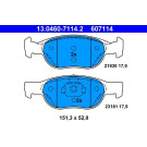 13.0460-7114.2 Bremsbelagsatz, Scheibenbremse