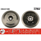 TRW | Bremstrommel | DB4310B