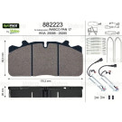 882223 Bremsbelagsatz, Scheibenbremse OPTIPACK 882223 Bremsbelagsatz, Scheibenbremse OPTIPACK