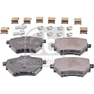 febi bilstein | 2 x FEBI Bremsbelagsatz, Scheibenbremse | 16959