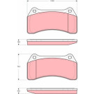 GDB1512 Bremsbelagsatz, Scheibenbremse GDB1512 Bremsbelagsatz, Scheibenbremse